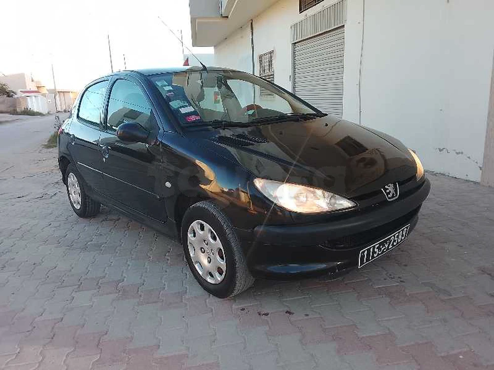 Carte voiture Peugeot 206