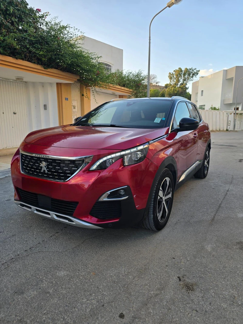 Carte voiture Peugeot 3008