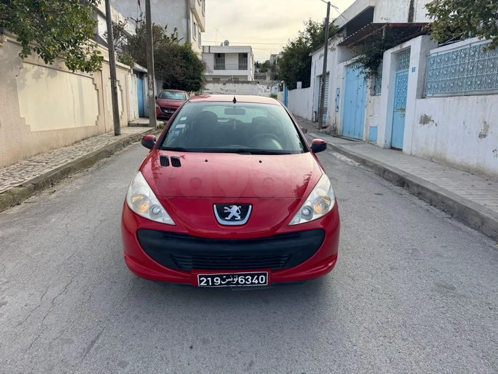 Carte voiture Peugeot 206