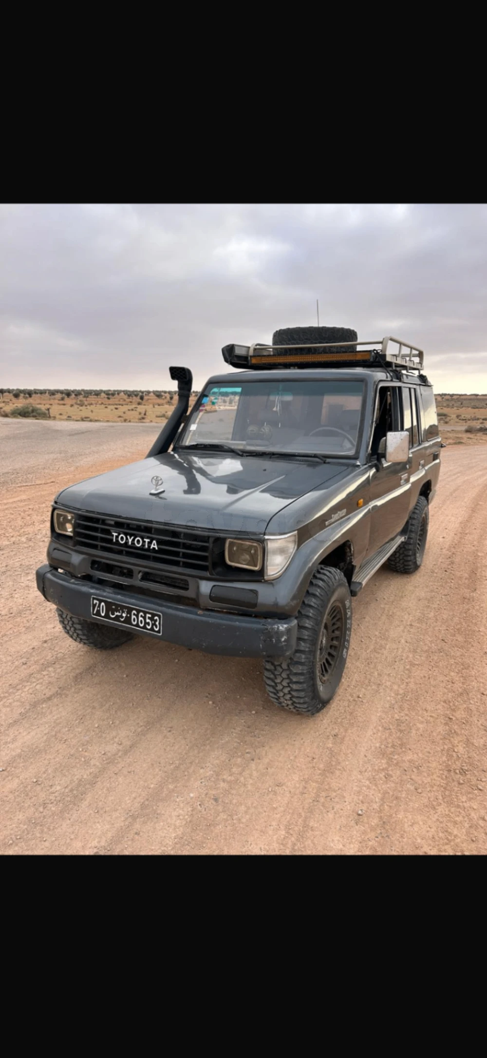 Carte voiture Toyota FJ