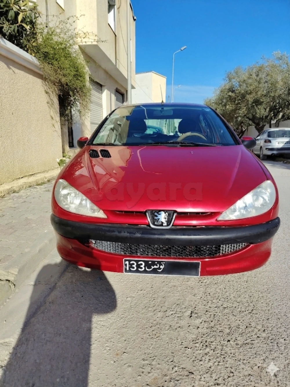 Carte voiture Peugeot 206