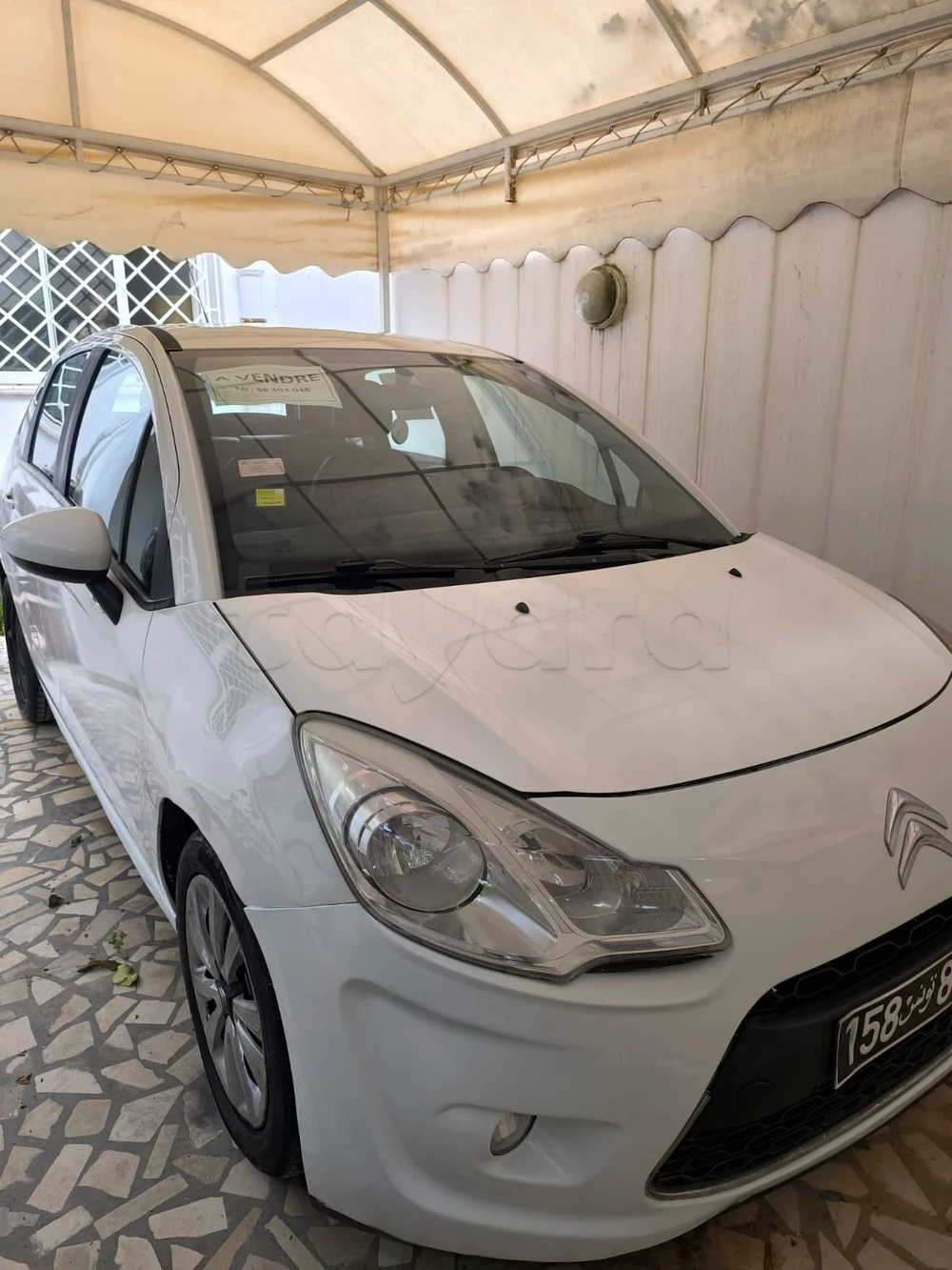 Carte voiture Citroen C3