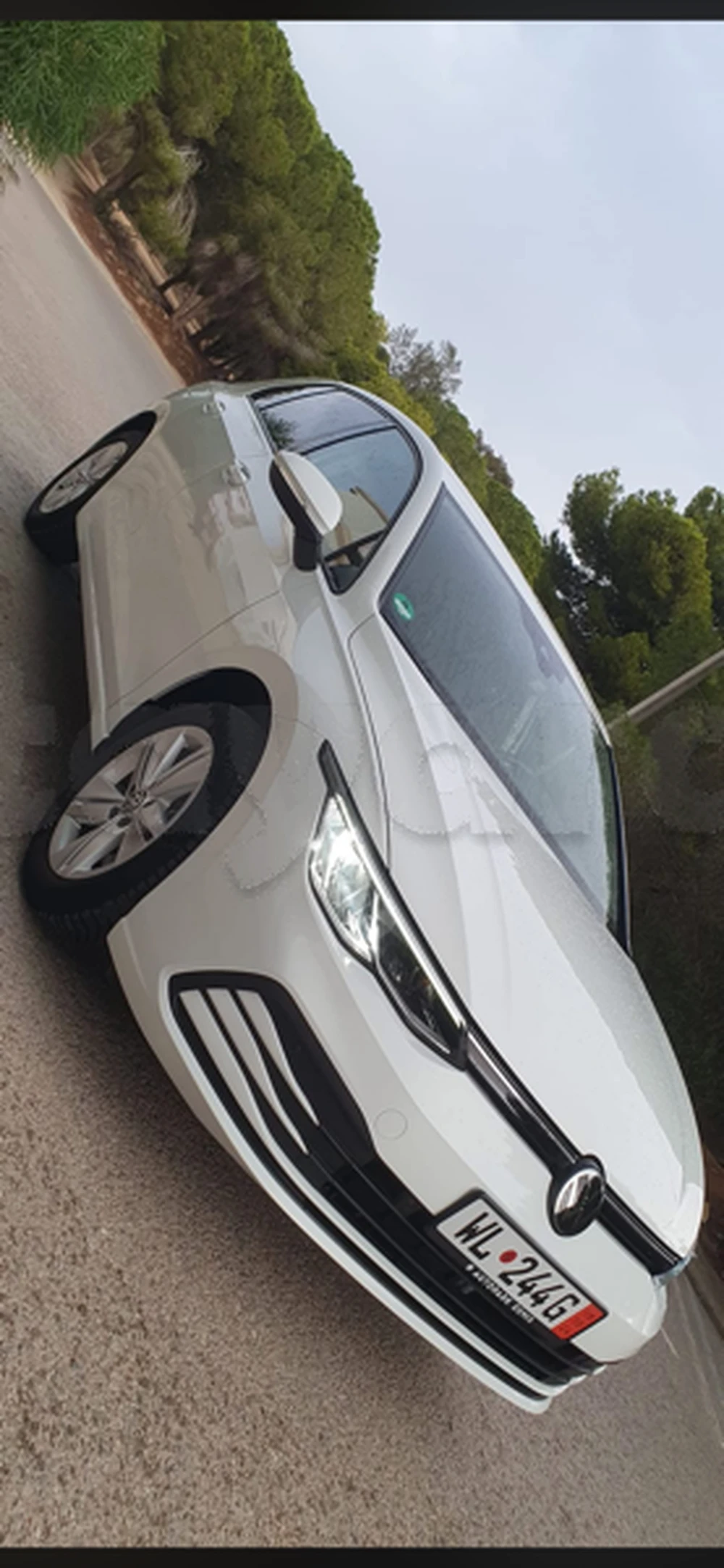 Carte voiture Volkswagen Golf