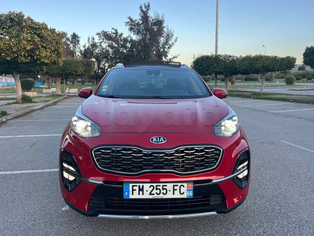 Carte voiture Kia Sportage