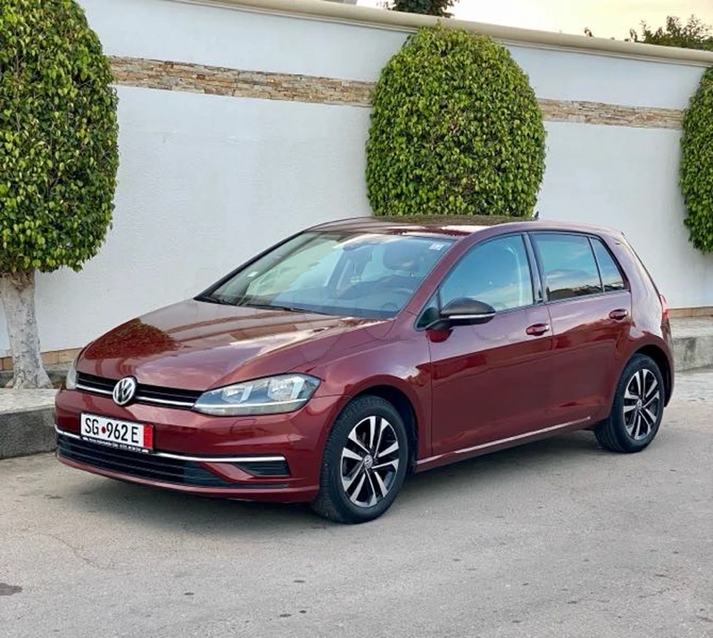 Carte voiture Volkswagen Golf 7