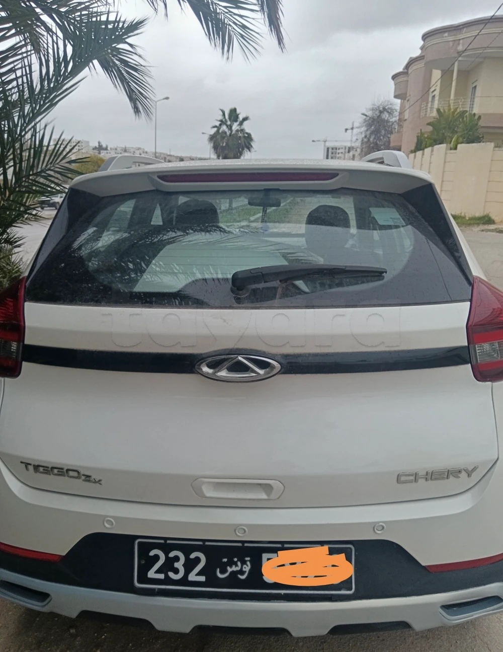 Carte voiture Chery Tiggo