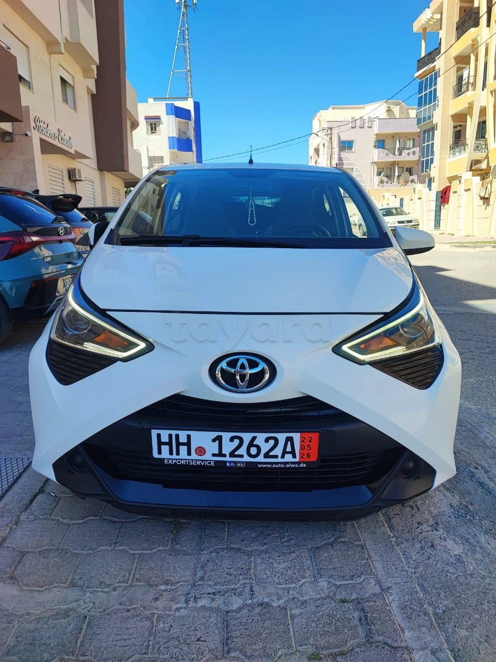 Carte voiture Toyota Aygo