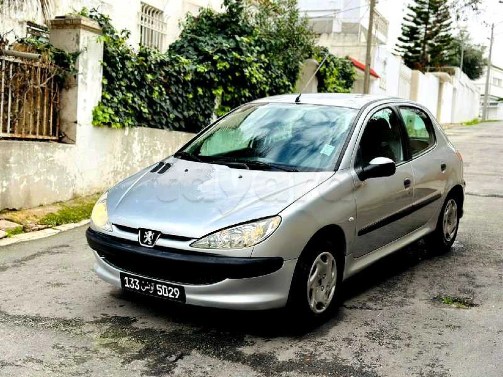 Carte voiture Peugeot 206