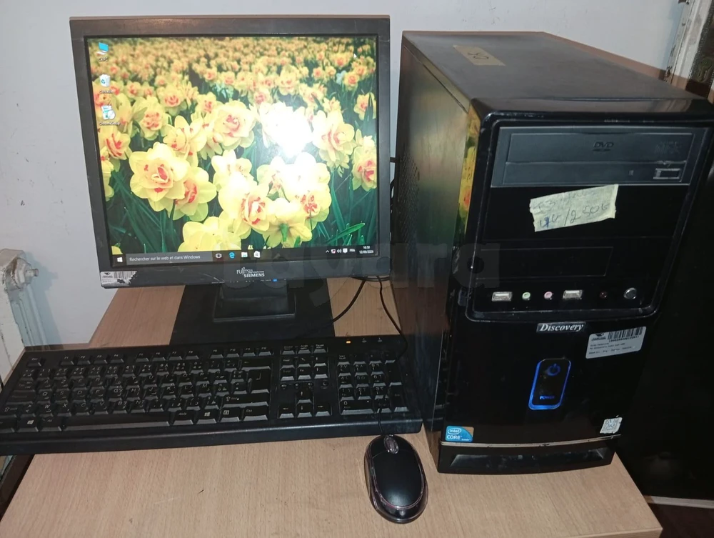 PC de Bureau Complet Discovery / Intel Core i3 (1ère Gen) 3.07 GHz / 4 Go RAM / 250 Go HDD