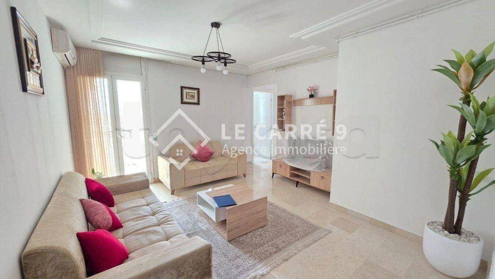 Appartement à louer s+2 meublé à l'aouina