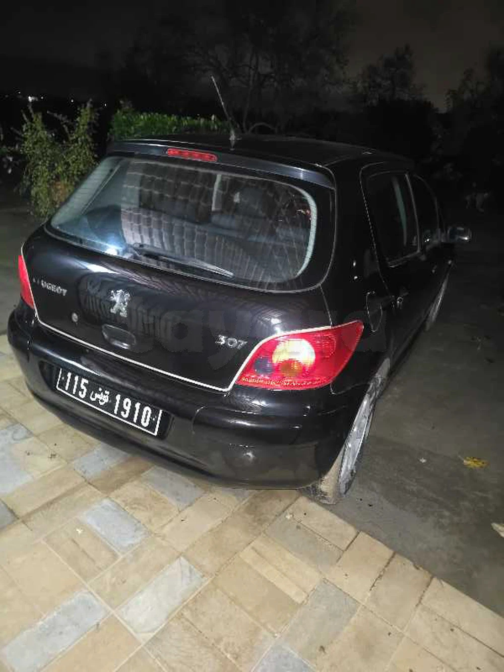 Carte voiture Peugeot 307