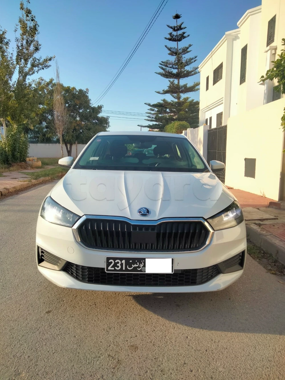 Carte voiture Skoda Fabia