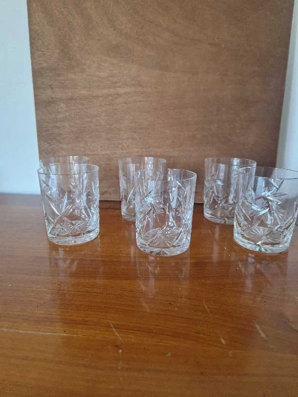 verres en cristal