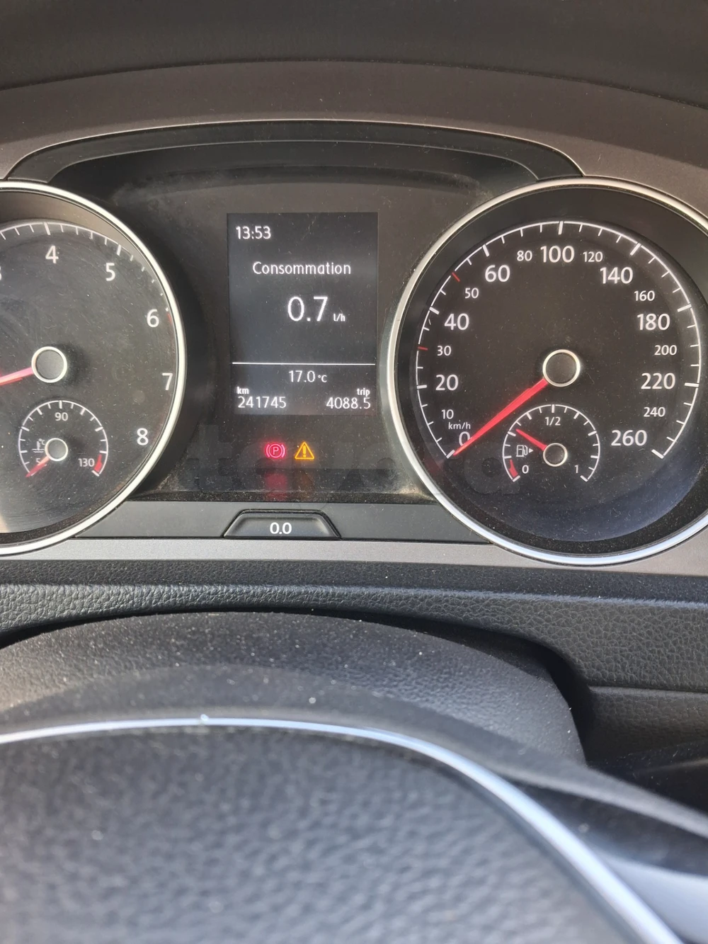 Carte voiture Volkswagen Golf 7