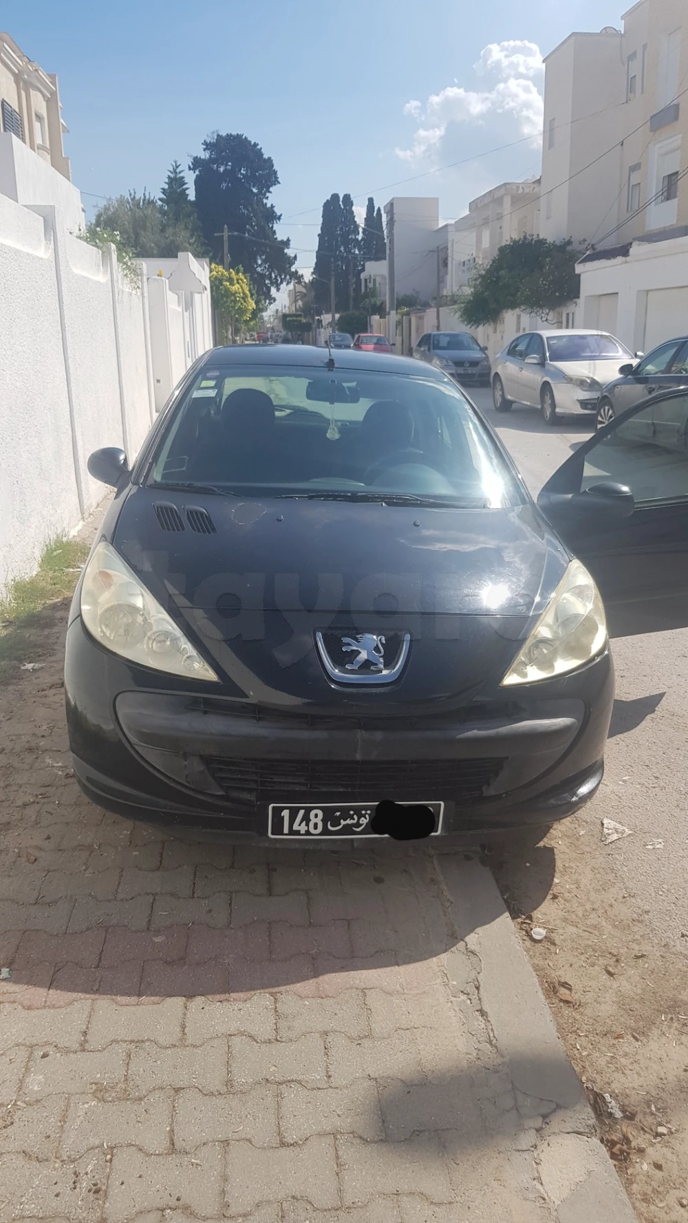 Carte voiture Peugeot 206+