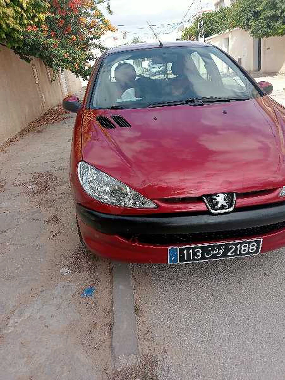 Carte voiture Peugeot 206