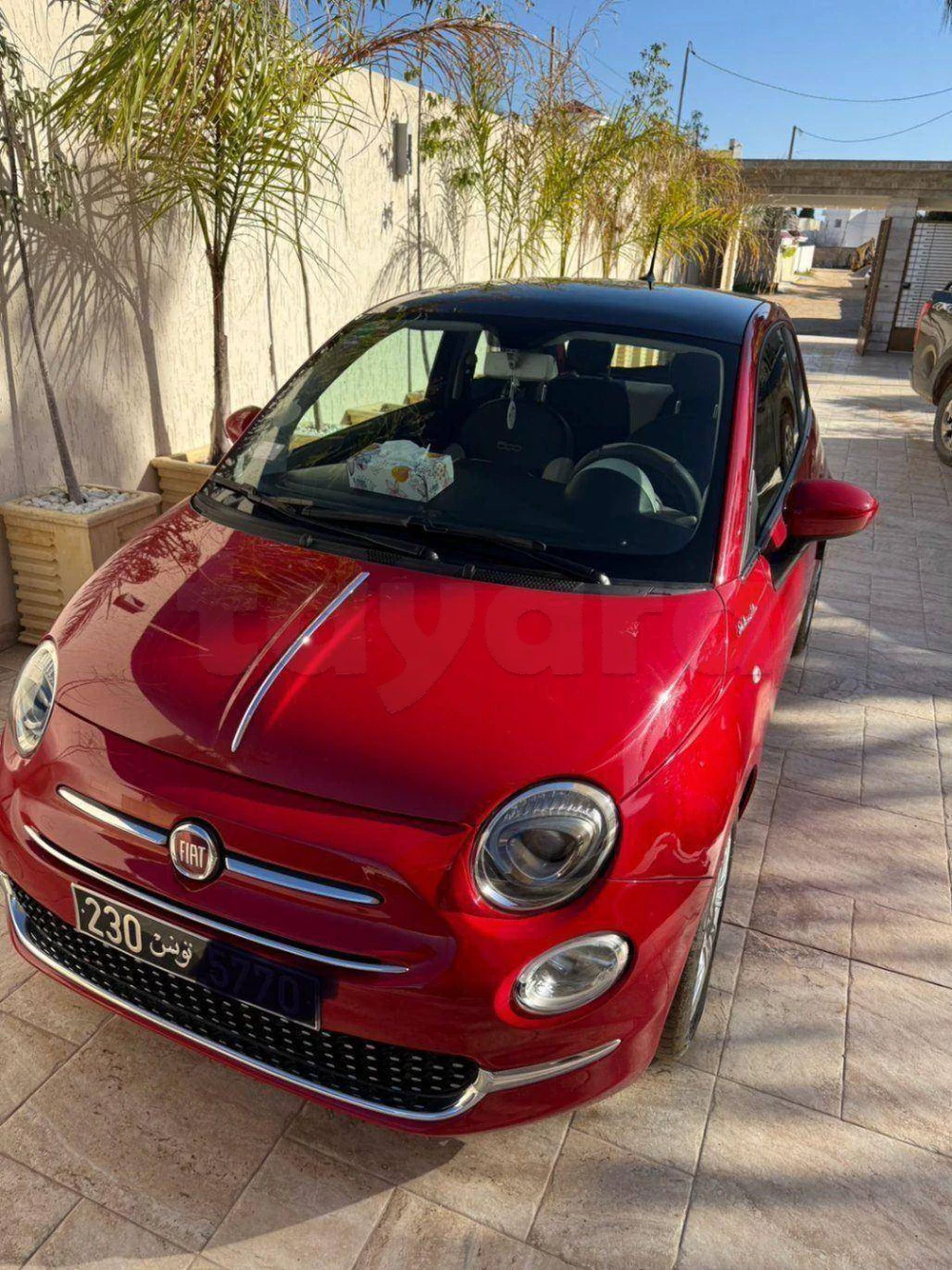 Carte voiture Fiat 500