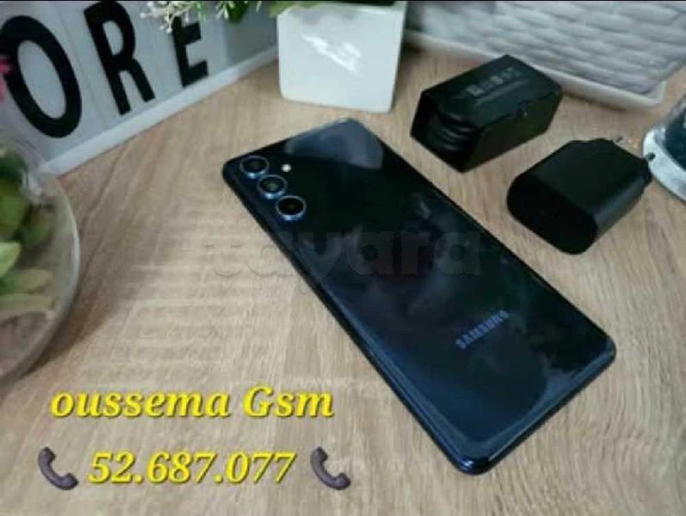 Samsung Galaxy F54 5G Meteor Blue (8/256Go) en parfaite état 
Tél:52.687.077 📞
