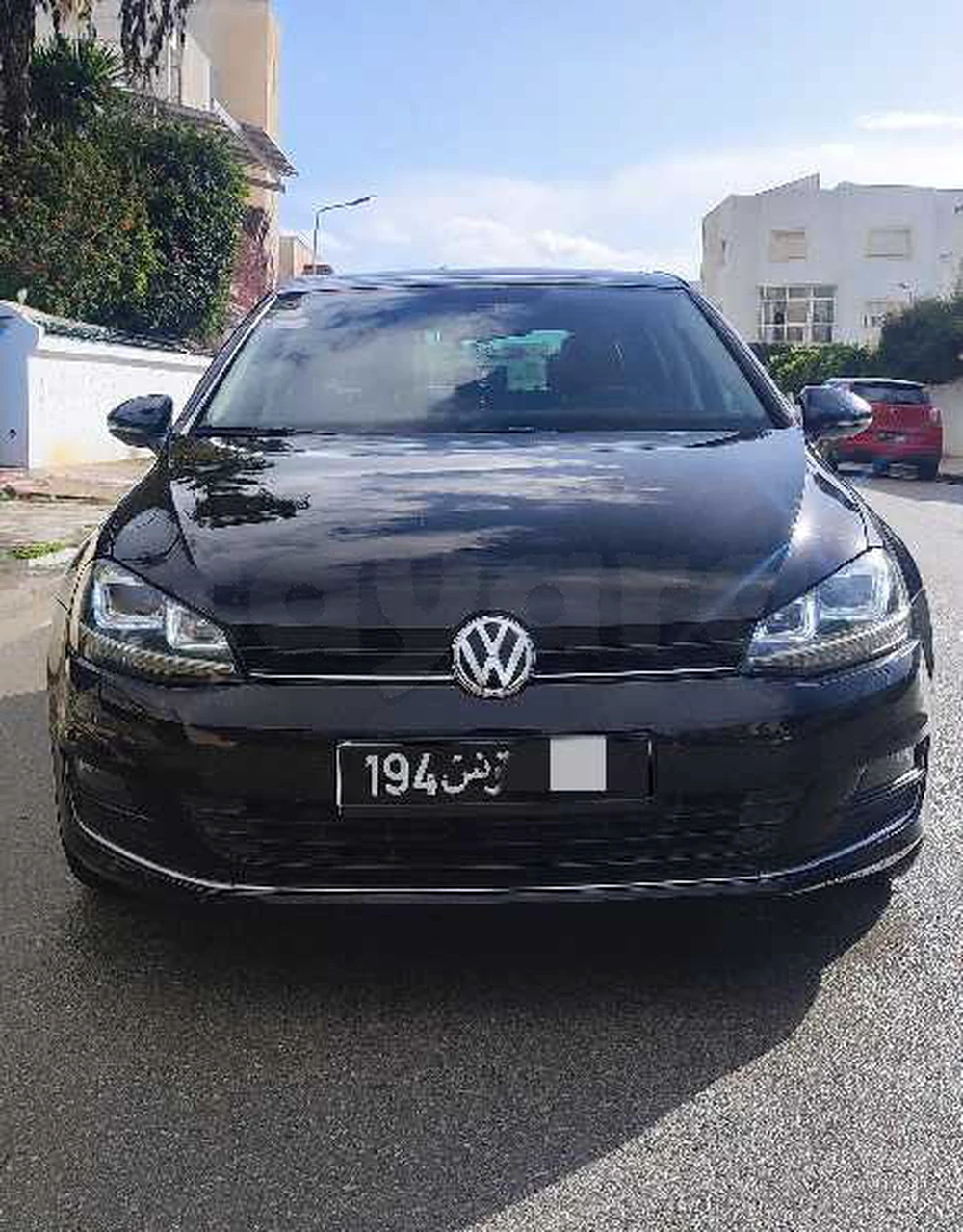 Carte voiture Volkswagen Golf 7