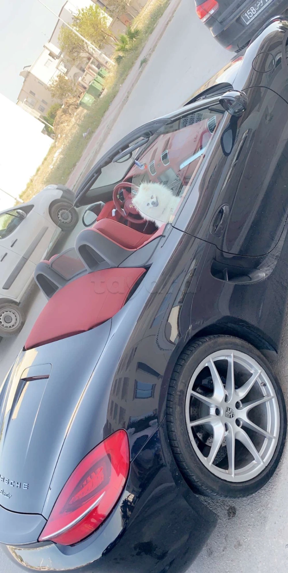 Carte voiture Porsche Boxster