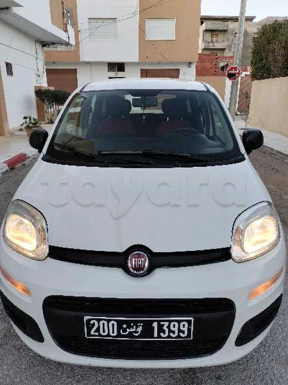 Carte voiture Fiat Panda