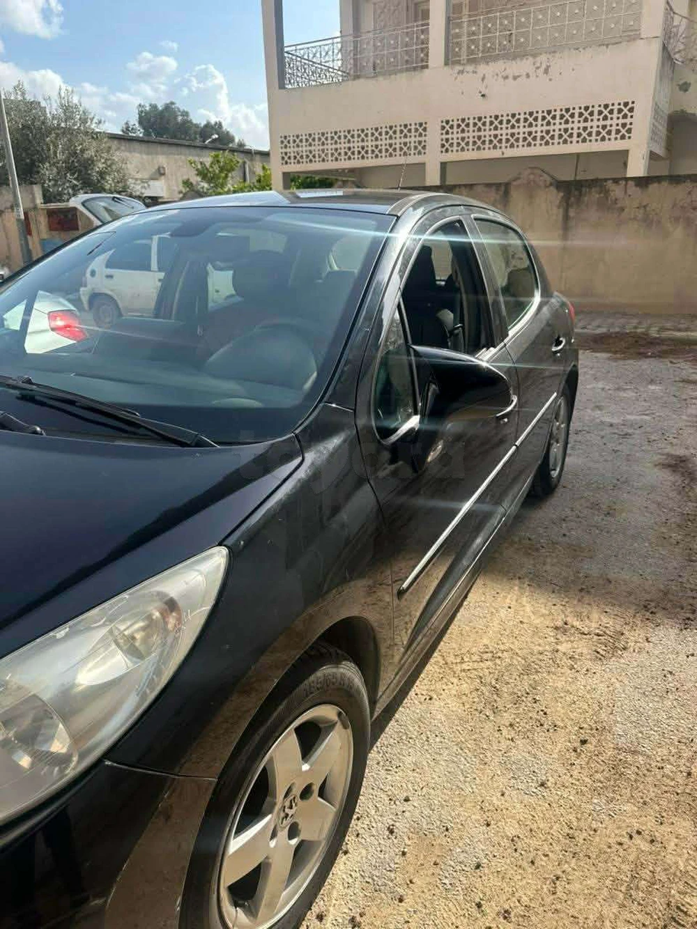 Carte voiture Peugeot 207