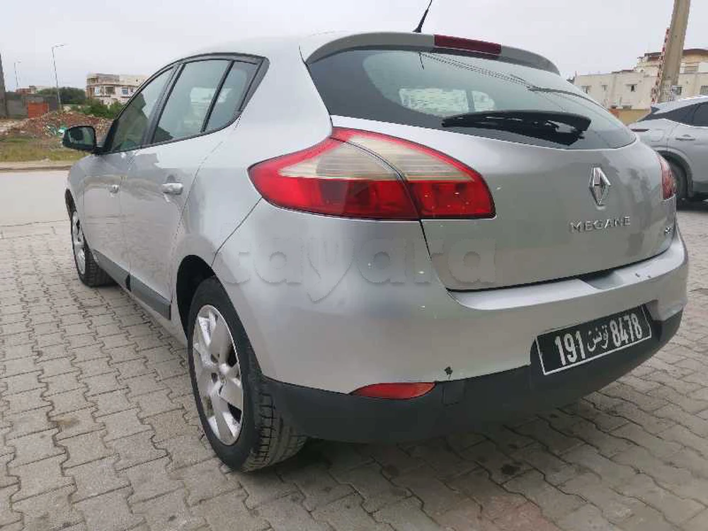 Carte voiture Renault Megane