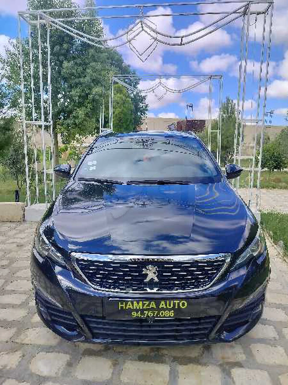 Carte voiture Peugeot 308