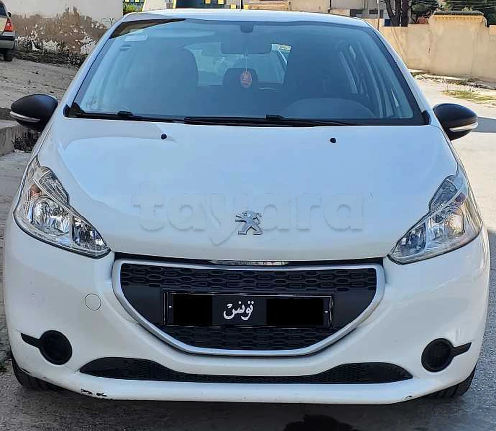 Carte voiture Peugeot 208