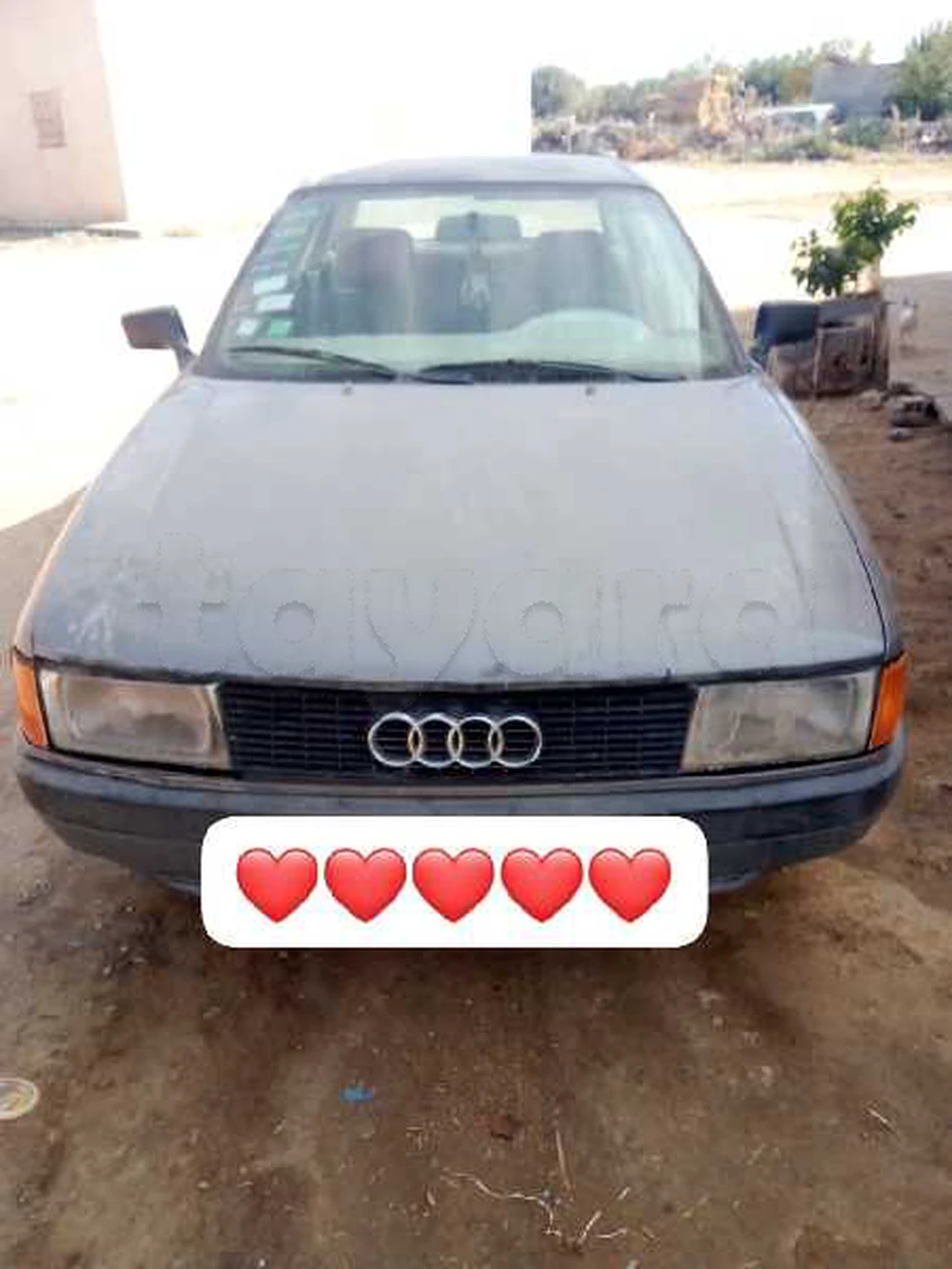 Carte voiture Audi 80