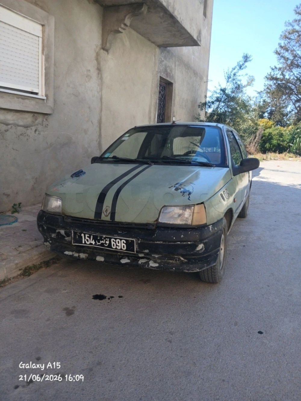 Carte voiture Renault Clio