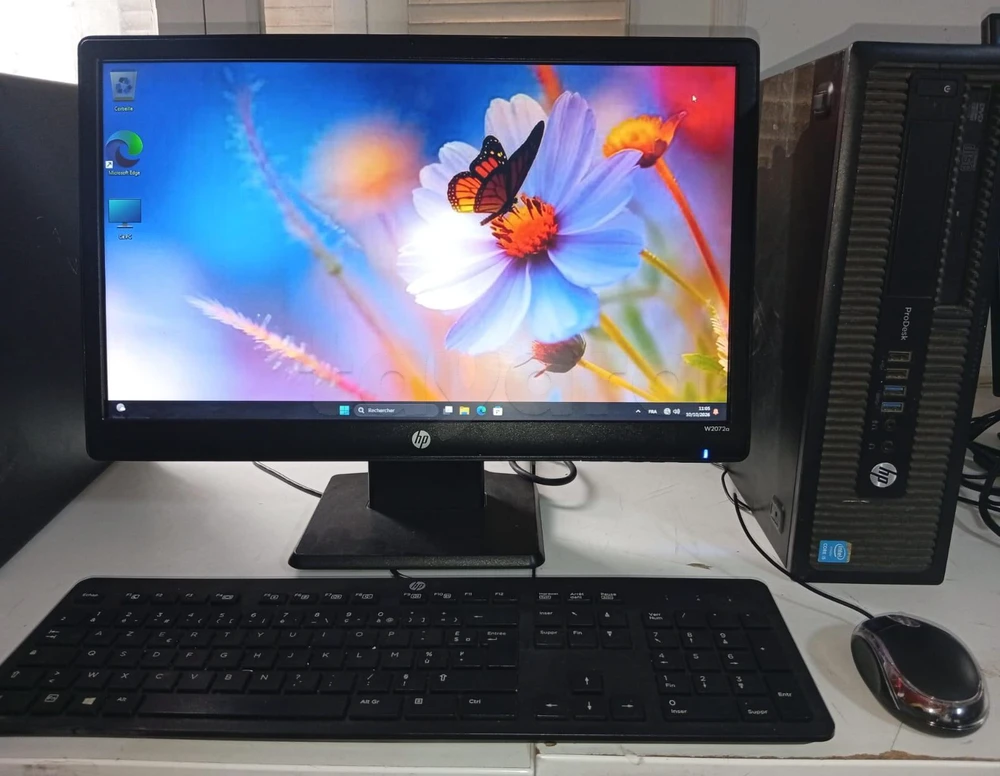 Pack PC de Bureau HP ProDesk 600 G1 SFF – Core i5-4eme / 8 Go RAM / Windows 11
