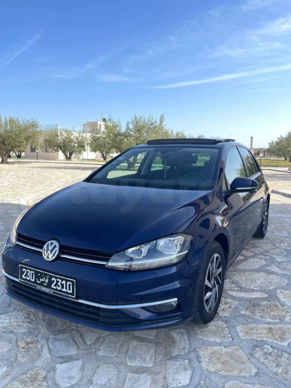 Carte voiture Volkswagen Golf 7