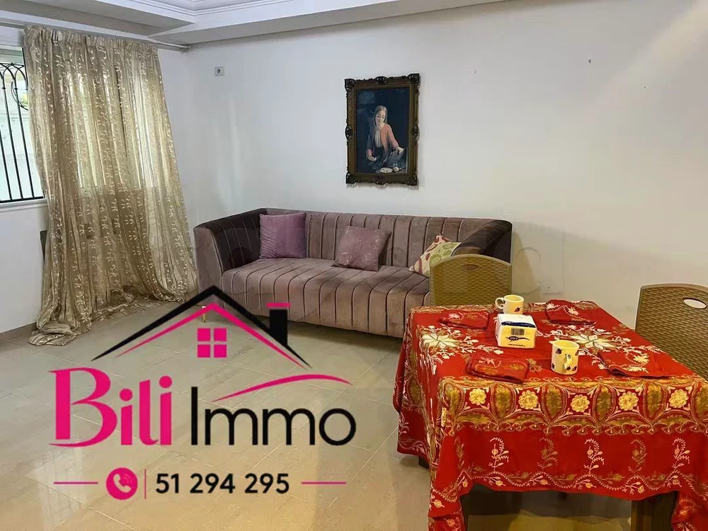 Un appartement s+1 rdc à hammam sousse