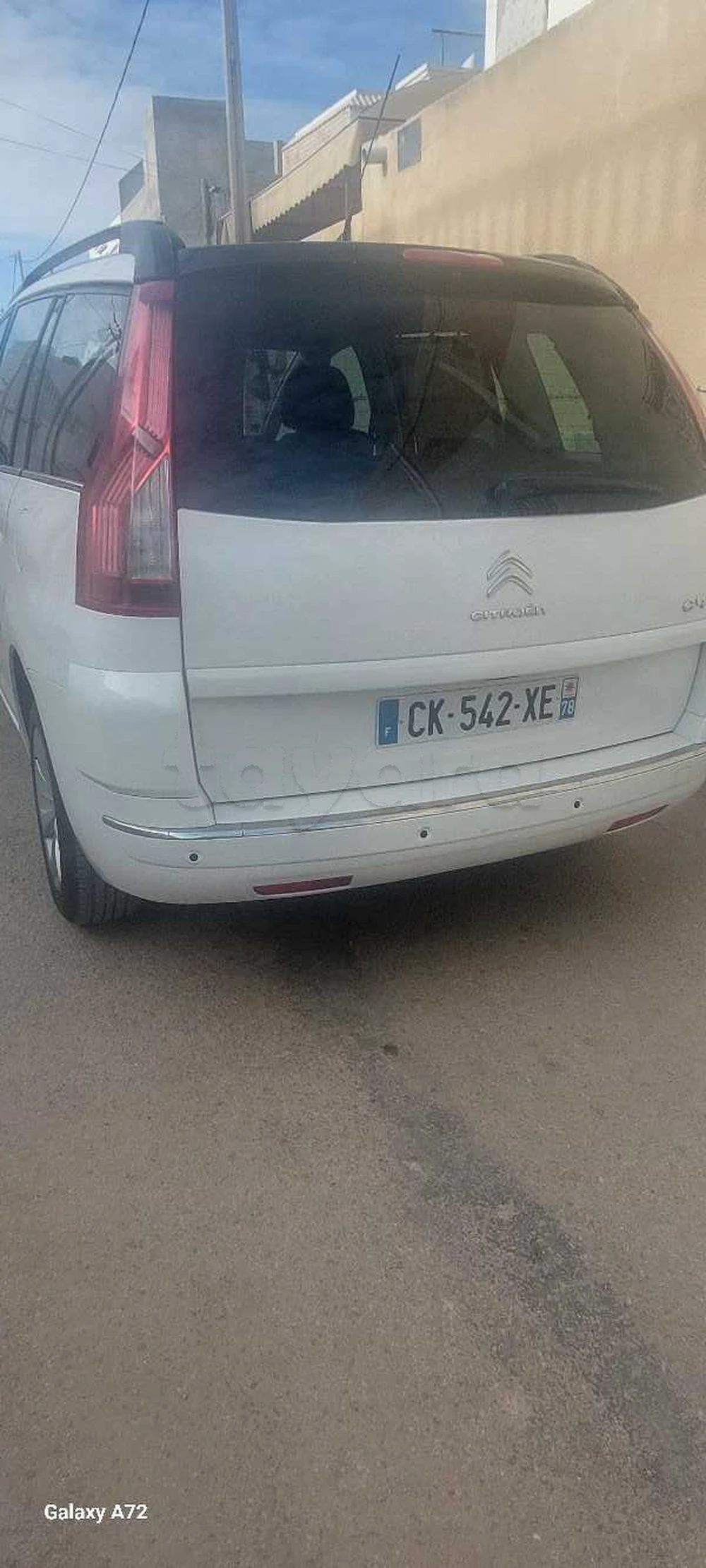 Carte voiture Citroen C4