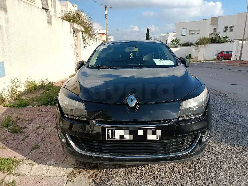 Carte voiture Renault Megane