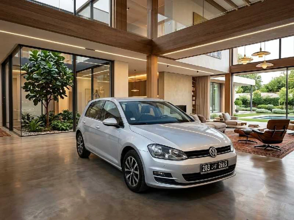 Carte voiture Volkswagen Golf