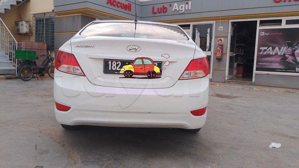 Carte voiture Hyundai Accent