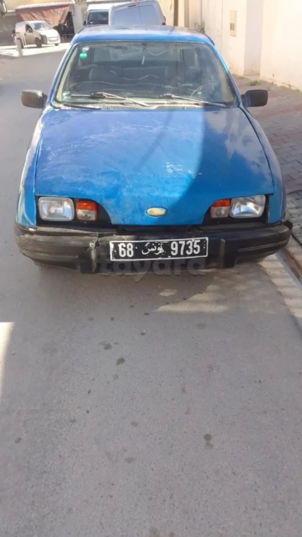 Carte voiture Ford Sierra