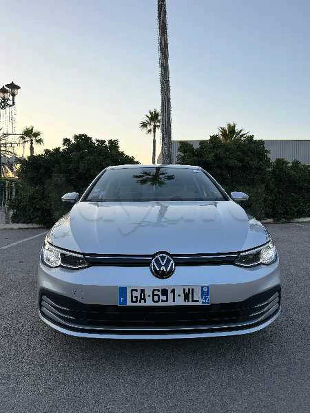 Carte voiture Volkswagen Golf 8