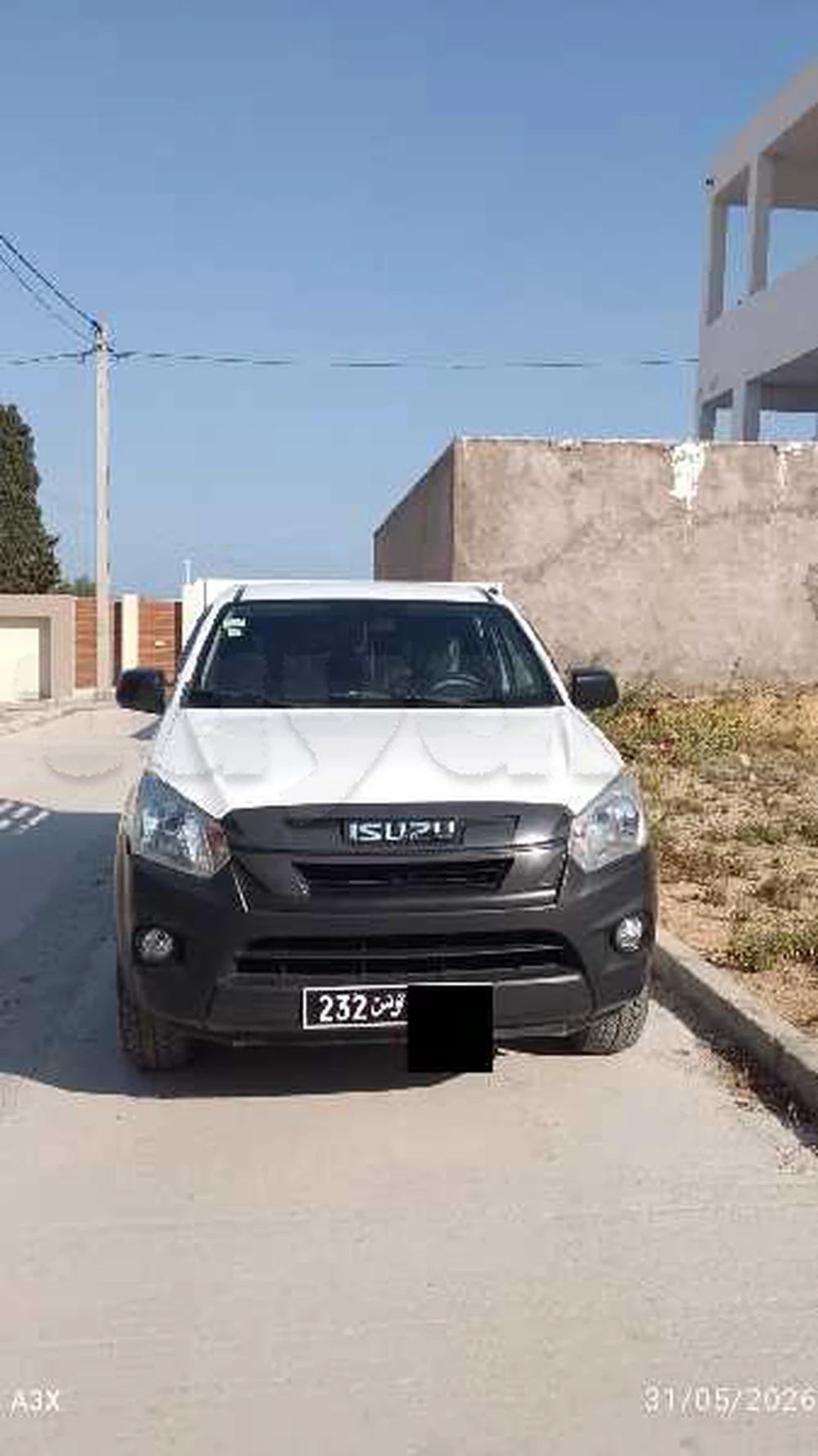 Carte voiture Isuzu D-Max