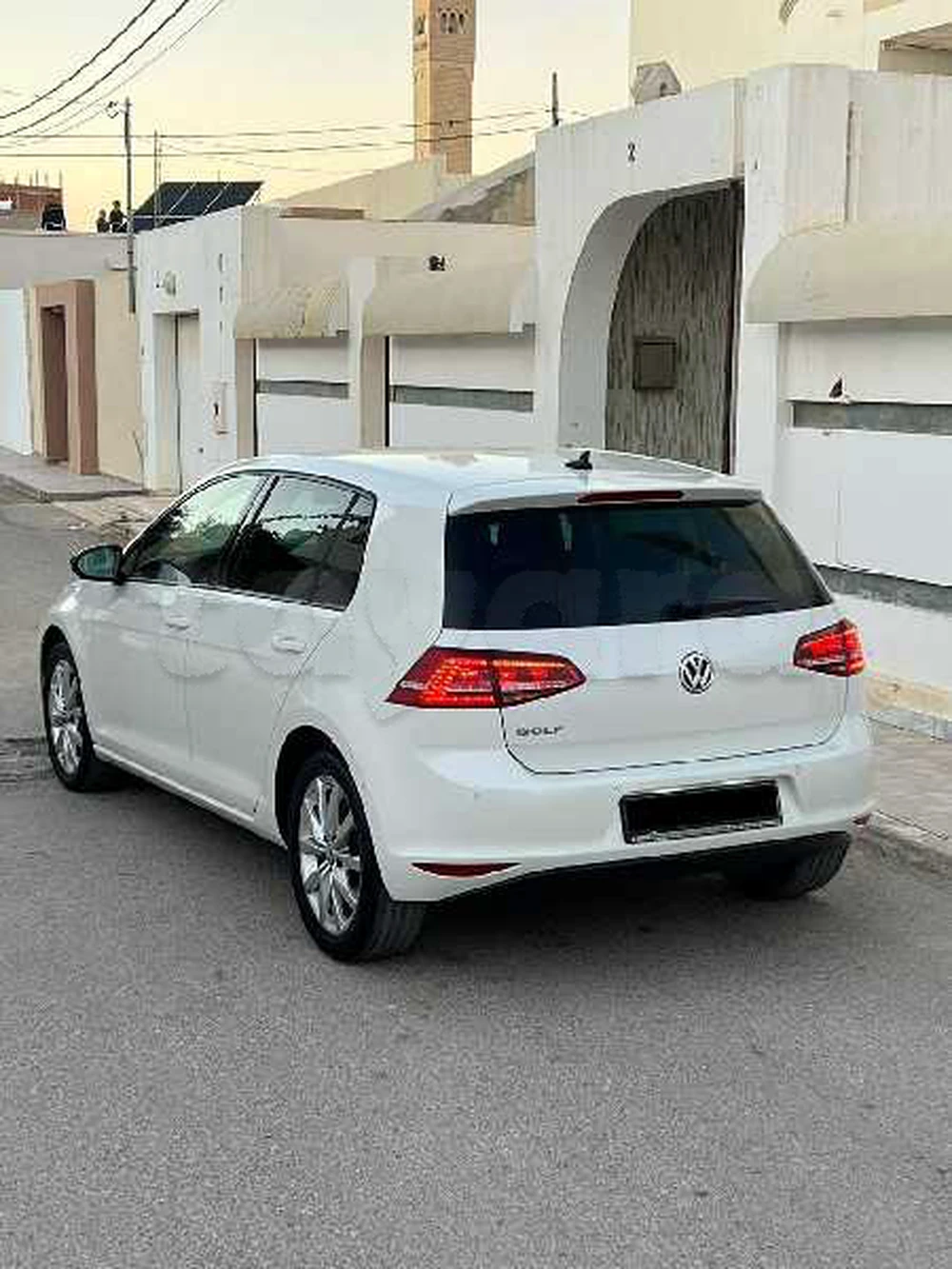 Carte voiture Volkswagen Golf 7