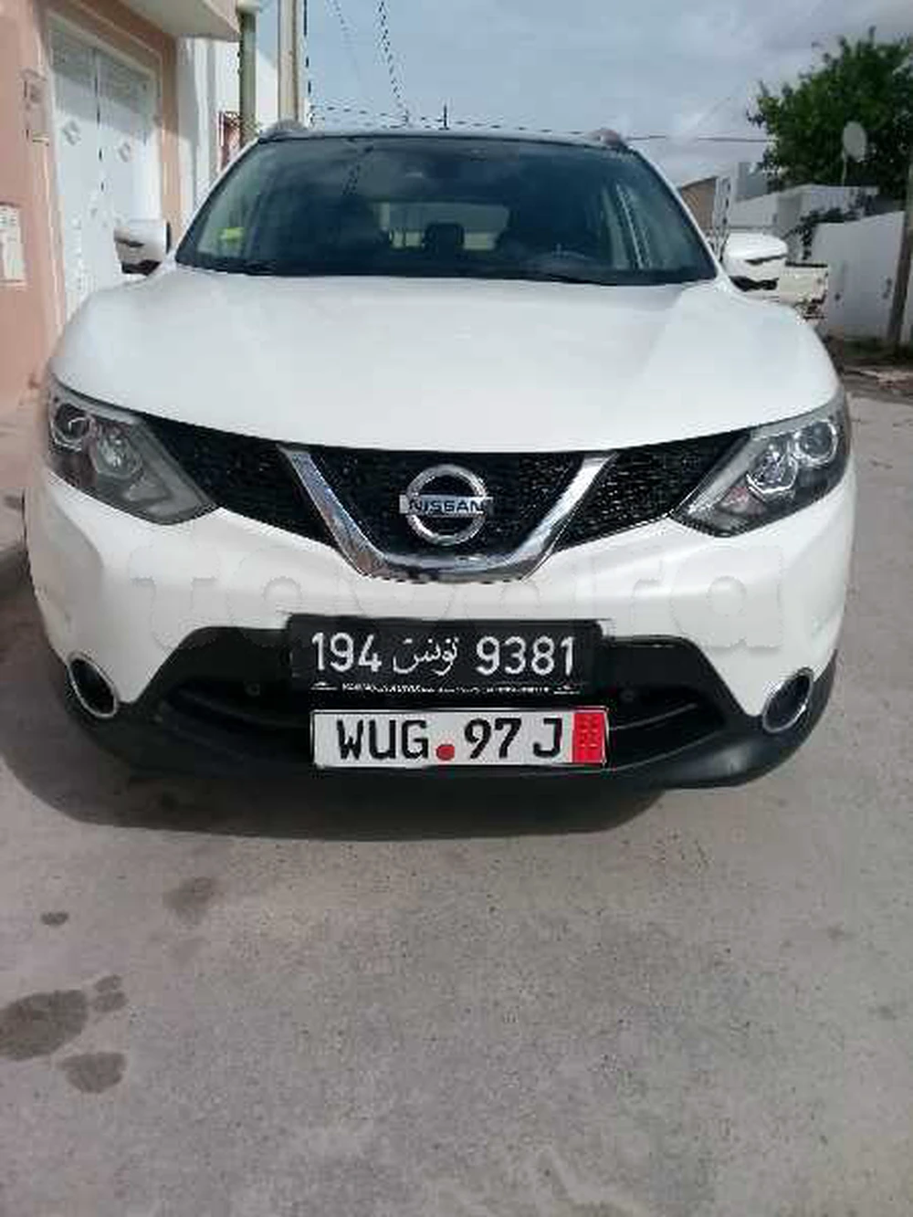 Carte voiture Nissan Qashqai