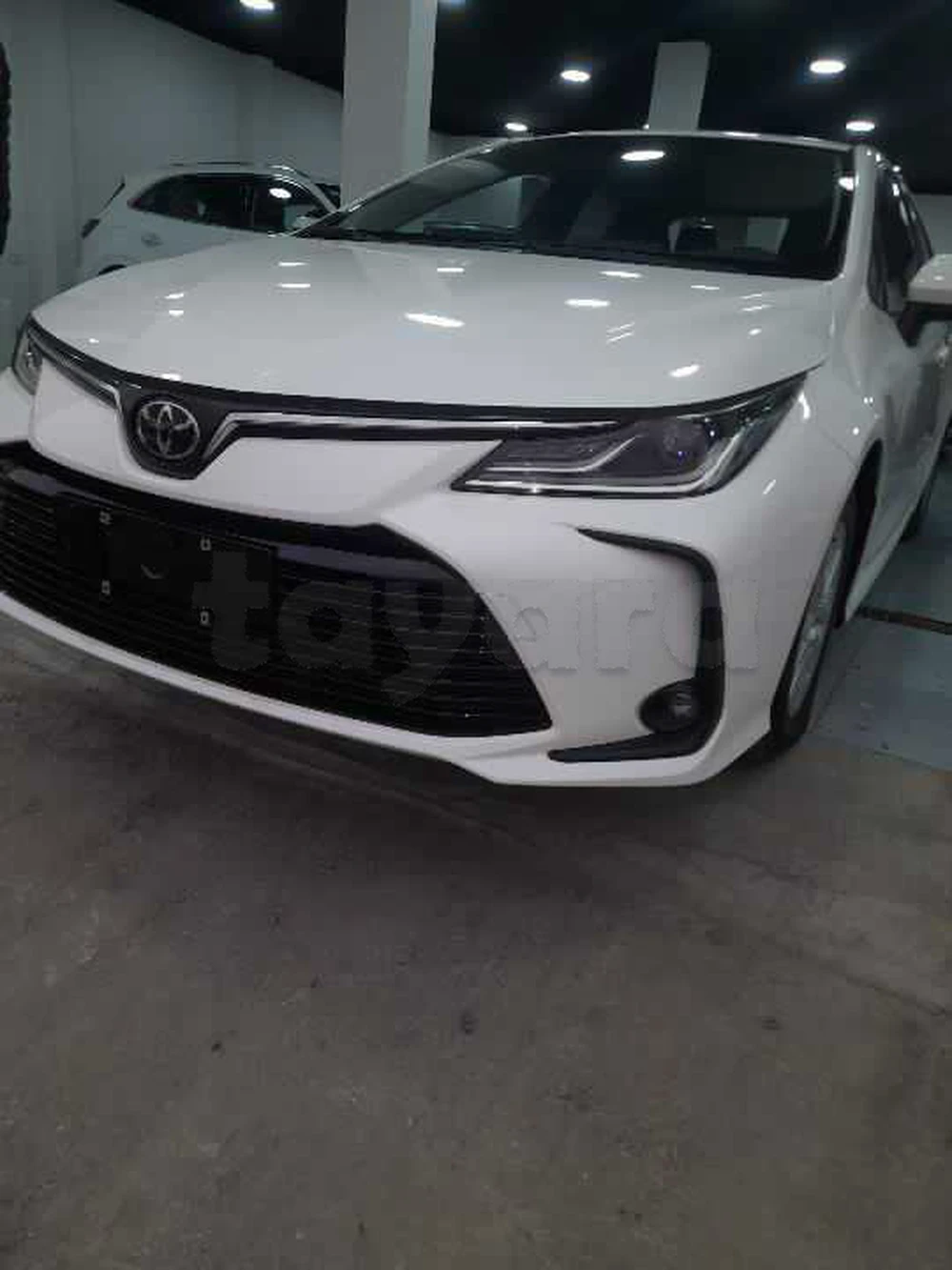 Carte voiture Toyota Corolla