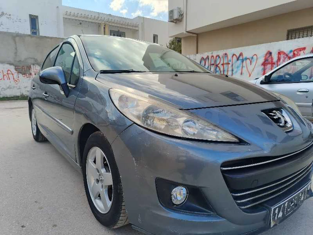 Carte voiture Peugeot 207