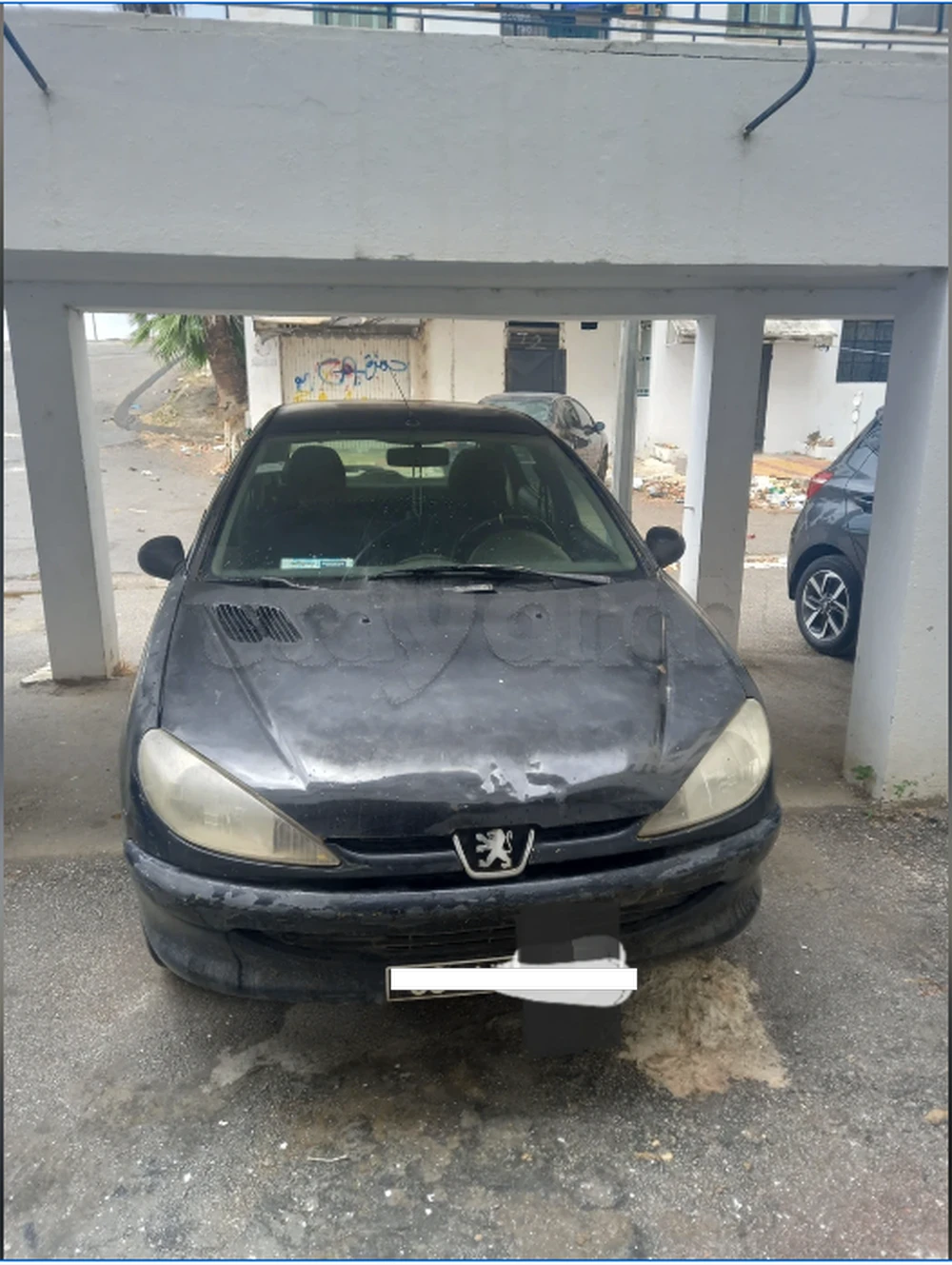 Carte voiture Peugeot 206