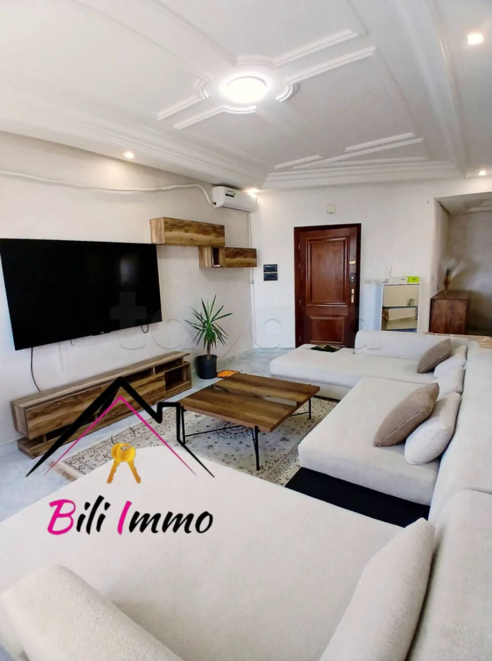 Un spacieux appartement s+3 meublé ou sans meubles à hammam sousse