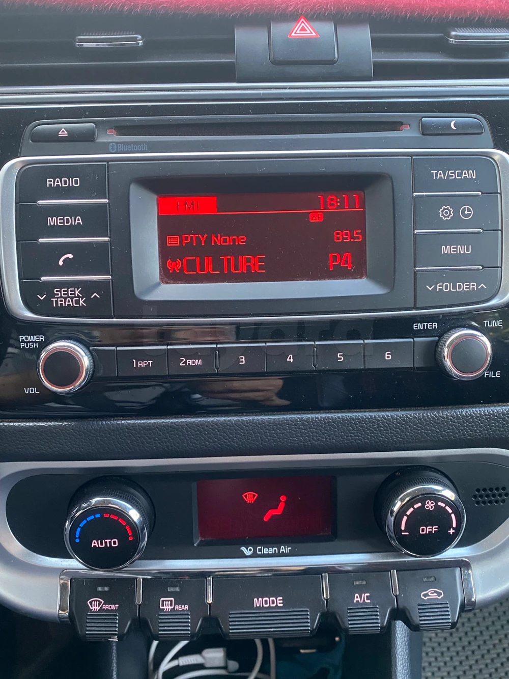 Carte voiture Kia Rio