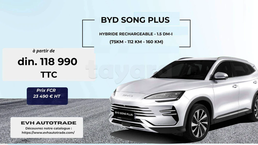 Carte voiture BYD F1