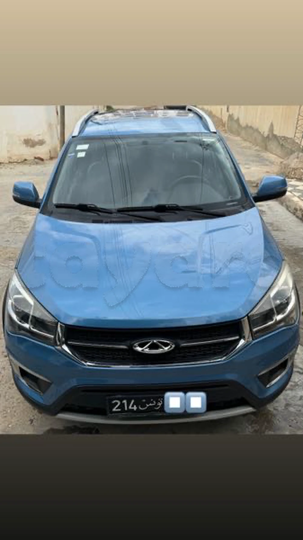 Carte voiture Chery Tiggo